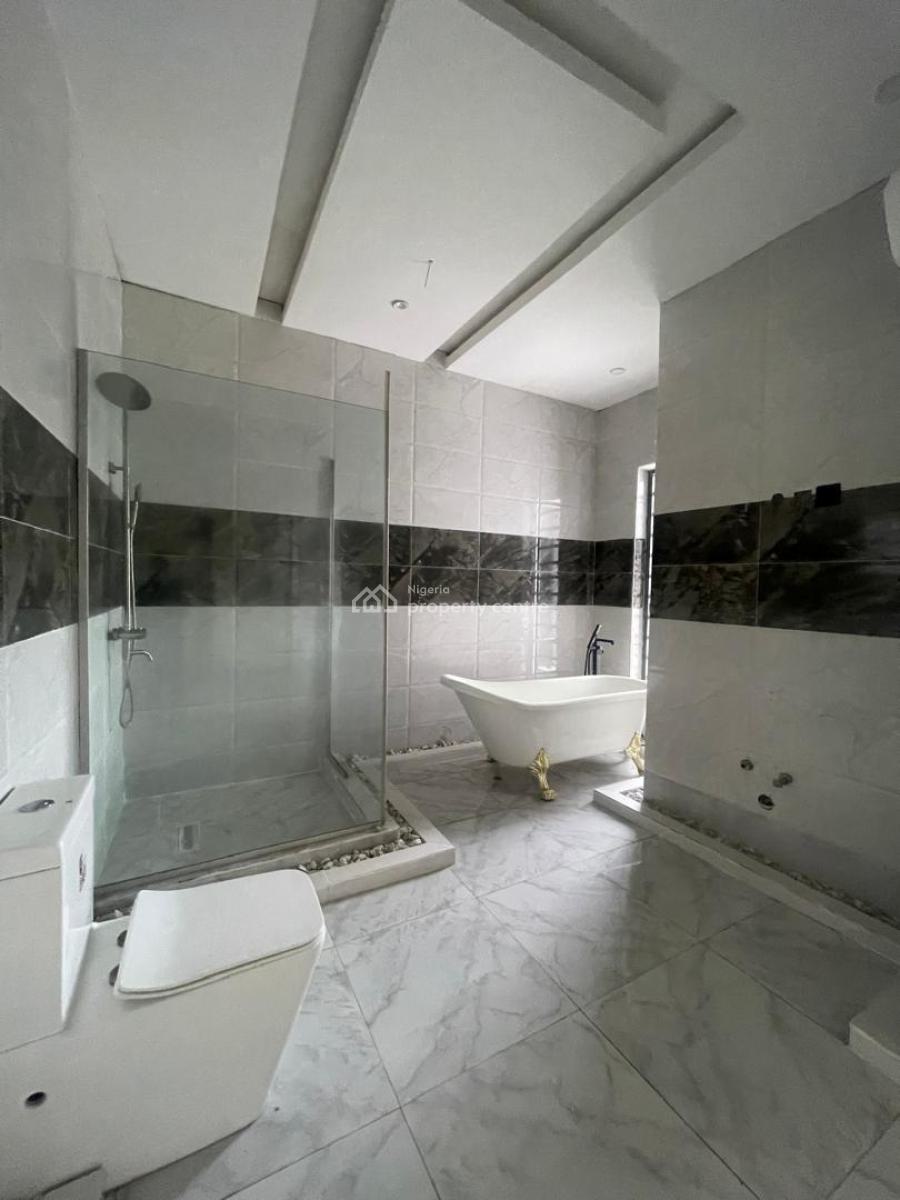 Exquisite 5 Bedroom Semi Detached Duplex with Pool, Gym, Bq, Rooftop, Osapa, Lekki, Lagos, Terraced Duplex for Sale