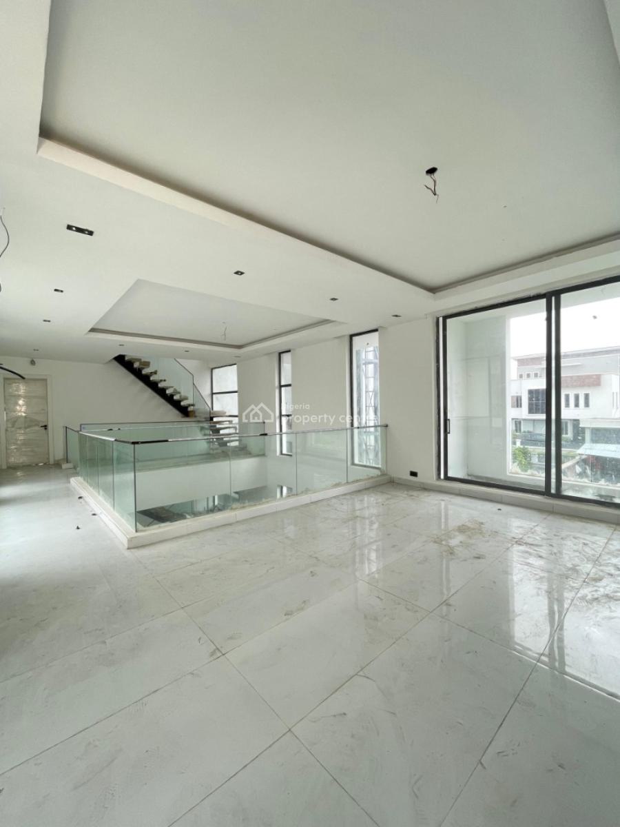 Massive 5 Bedroom Fully Detached Duplex with Bq Sitting on 2 Floors, Osapa, Lekki, Lagos, House for Sale