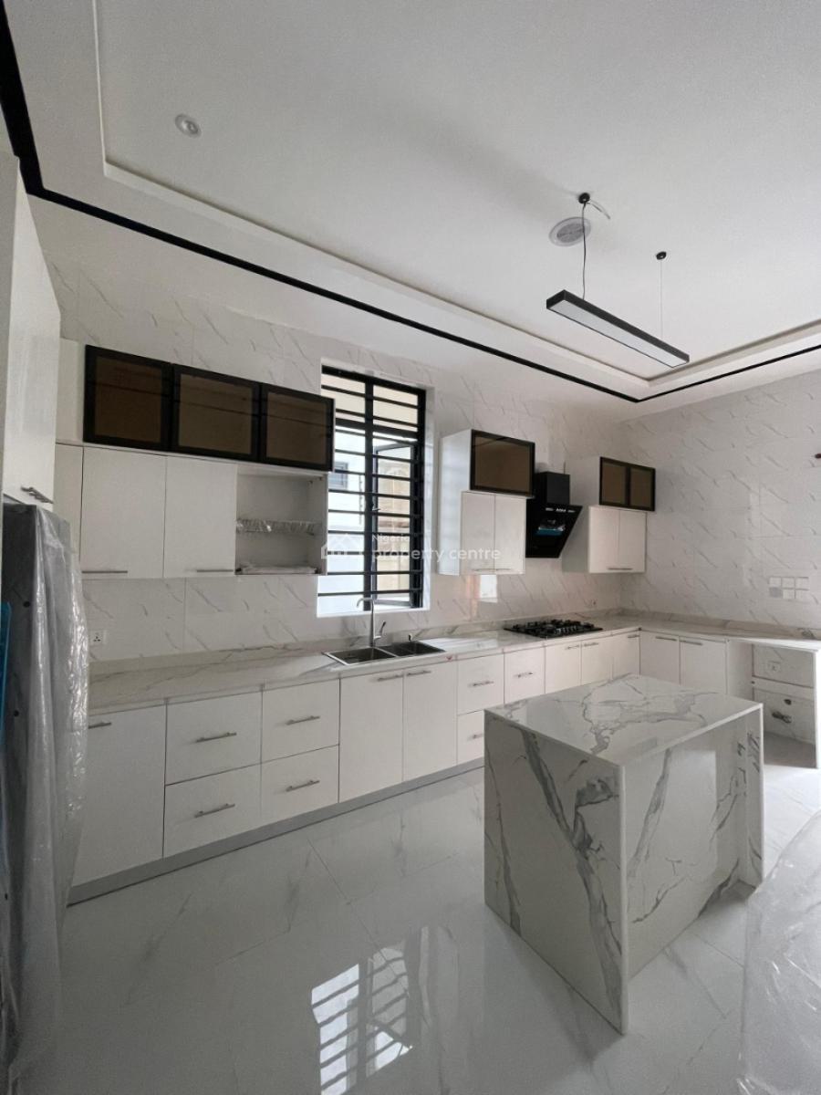 Elegant 4 Bedroom Fully Detached Duplex with a Room Bq, Chevron, Ibeju Lekki, Lagos, Detached Duplex for Sale