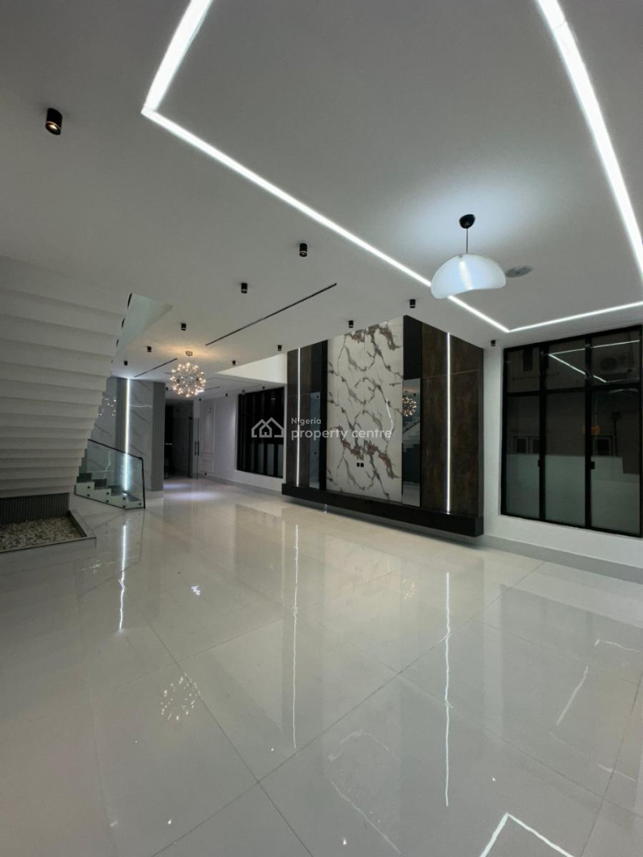 Luxury 5 Bedroom Fully Detached Duplex with a Bq, Pool & Cinema, Chevron Toll Gate, Lekki, Lagos, Detached Duplex for Sale