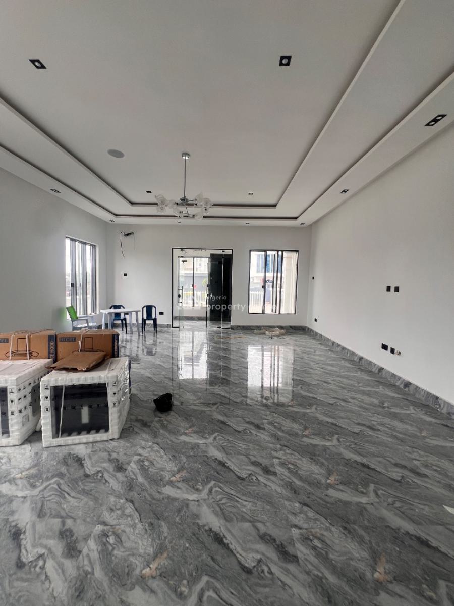 Well Built  5 Bedroom Fully Detached Duplex with Cinema, Gym and Bq, Within a Gated Estate on 2 Floors and Spacious En-suite Rooms in Osapa, Lekki, Lagos, Detached Duplex for Sale
