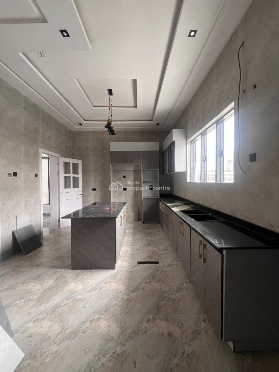 Well Built  5 Bedroom Fully Detached Duplex with Cinema, Gym and Bq, Within a Gated Estate on 2 Floors and Spacious En-suite Rooms in Osapa, Lekki, Lagos, Detached Duplex for Sale