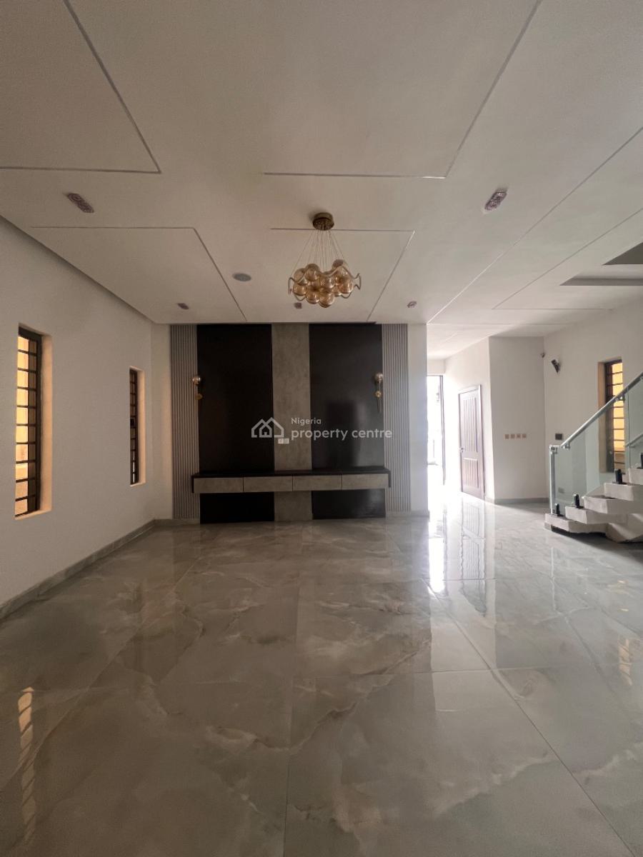 Exquisitely Built 5 Bedroom Fully Detached Duplex with Rooftop Terrace, Contemporary Modern Architecture,detailed Tasteful Finish in Osapa, Lekki, Lagos, Detached Duplex for Sale