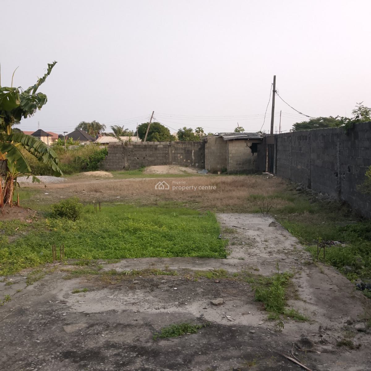 2 Plots of Dry  Land Together, Badore Road, Ado, Ajah, Lagos, Mixed-use Land for Sale
