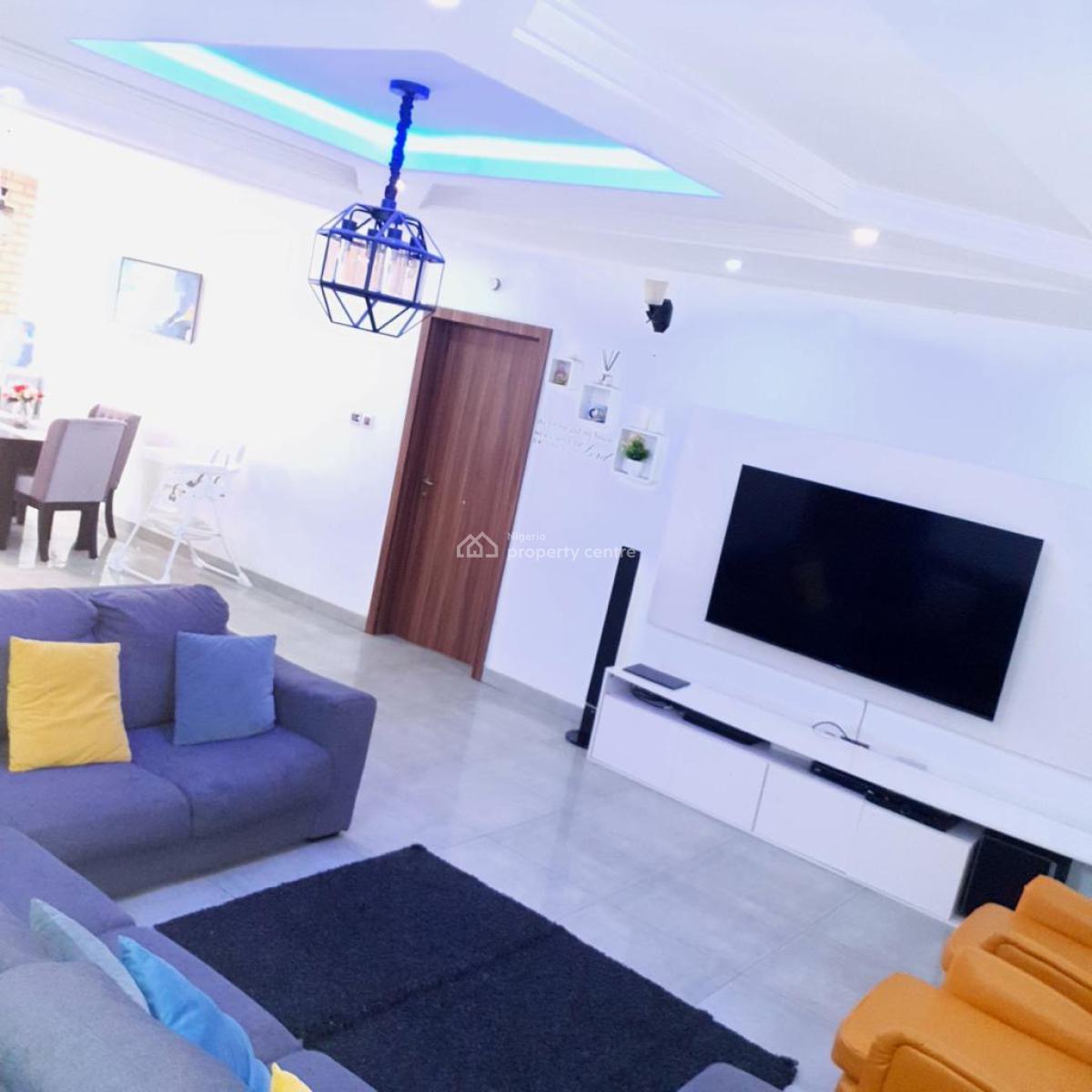 Luxury 3 Bedroom Flat in Serene Location, Meadow Hall Eleguschi Road / Horizon 2 Estate, Lekki, Lagos, Block of Flats for Sale