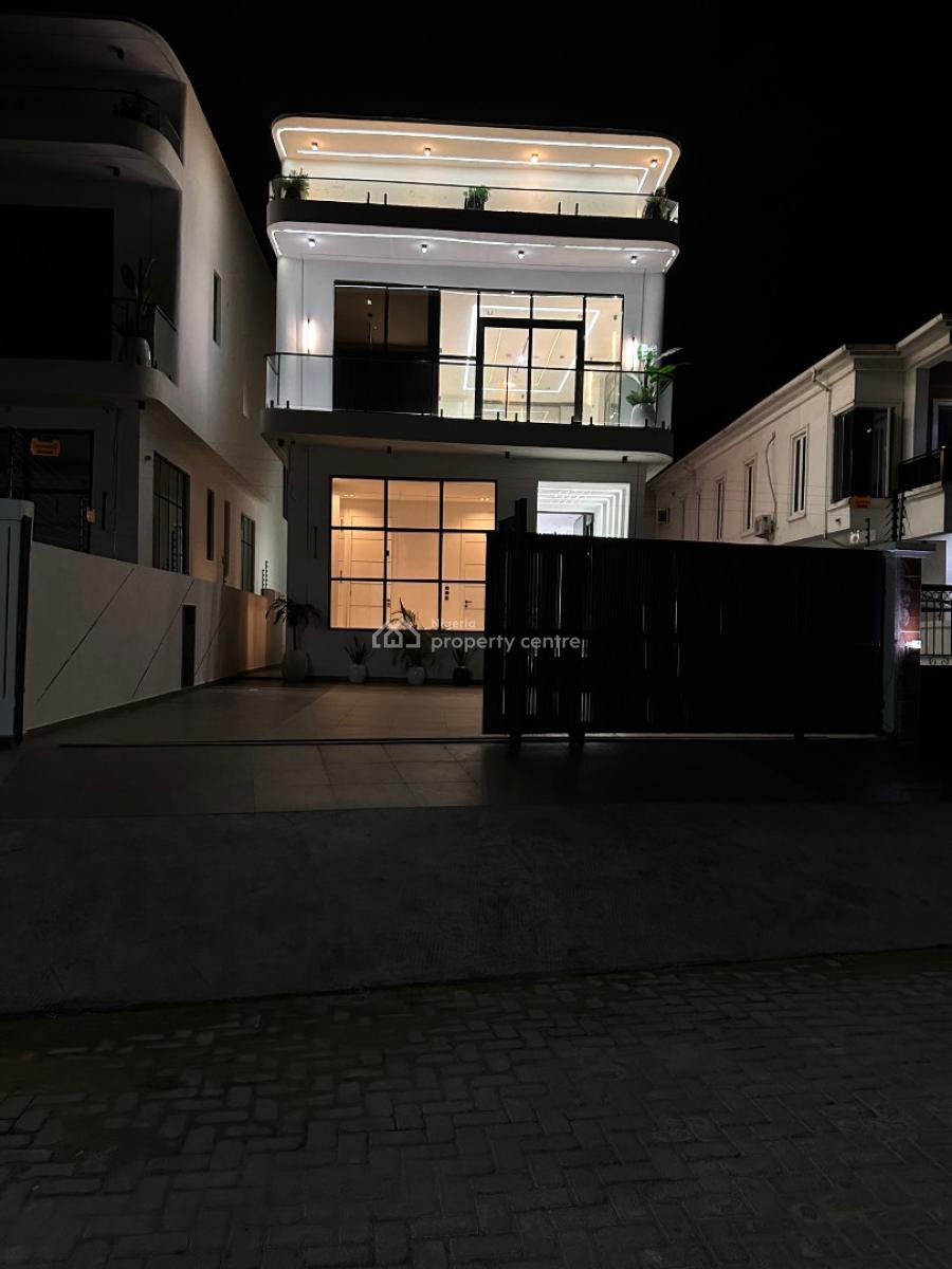 Extraordinarily Built 5 Bedroom Fully Detached Duplex, Chevron Toll Gate, Lekki, Lagos, Detached Duplex for Sale