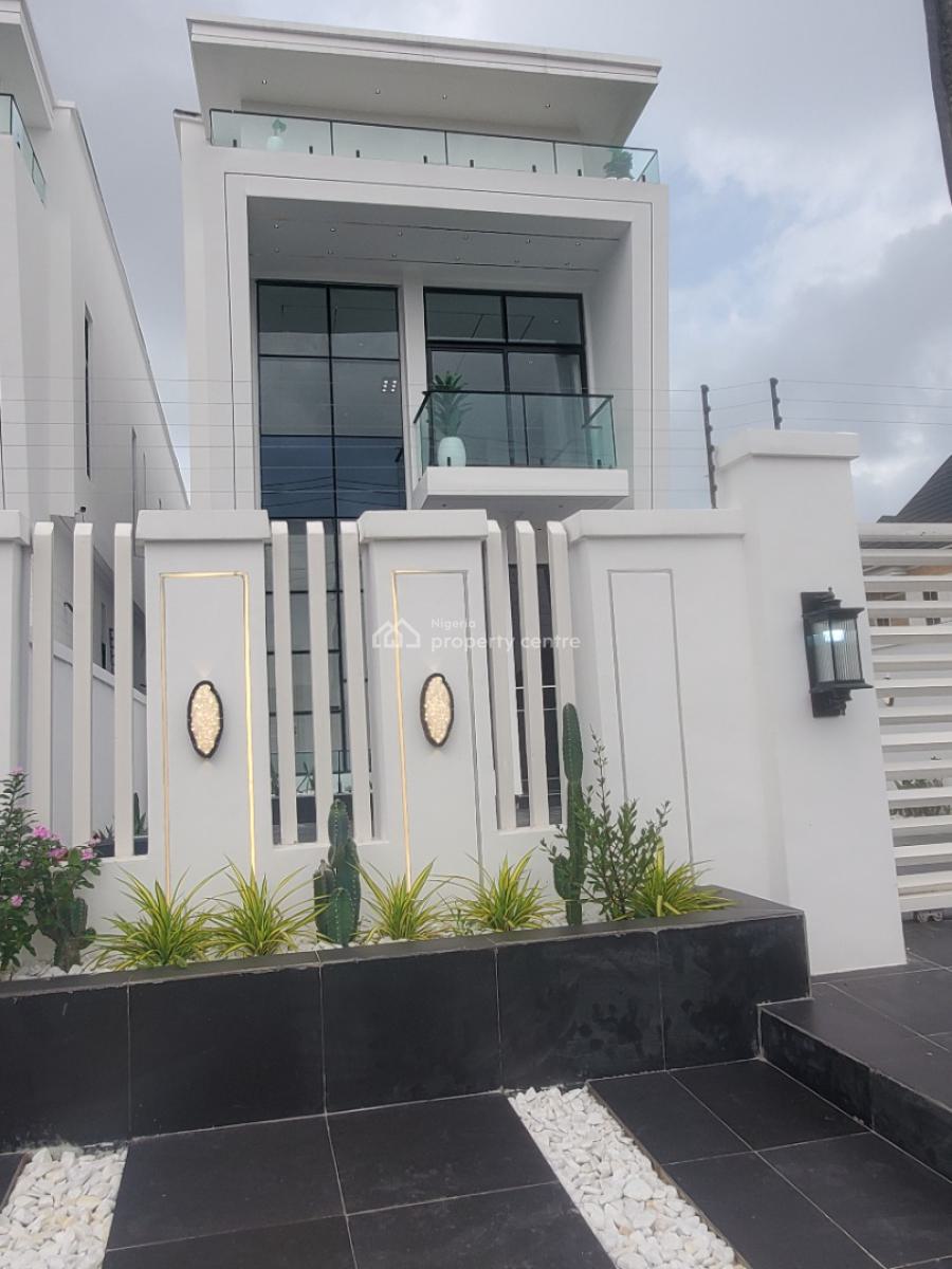 4bed Duplex with Bq in Lekk 2nd Toll Gate, Lekki 2nd Toll Gate, Lekki, Lagos, Self Contain (single Rooms) for Sale