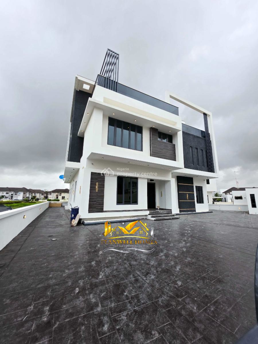Newly Built Six (6) Bedroom Smart House with 2 Maid Rooms., Pinnock Beach Estate, Lekki, Lagos, Detached Bungalow for Sale