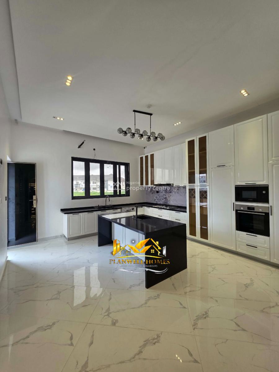 Newly Built Six (6) Bedroom Smart House with 2 Maid Rooms., Pinnock Beach Estate, Lekki, Lagos, Detached Bungalow for Sale