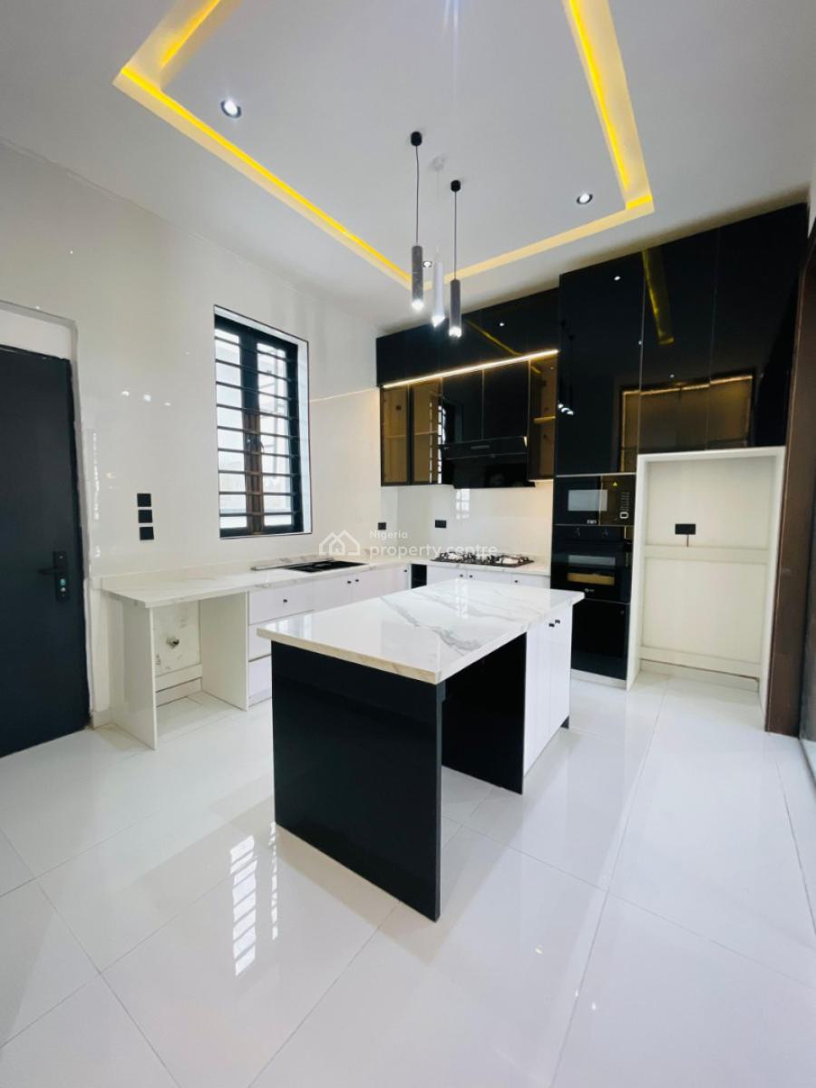 Beautifully Carved Luxury 4 Bed Detached Home with Bq, Ajah, Lagos, Detached Duplex for Sale
