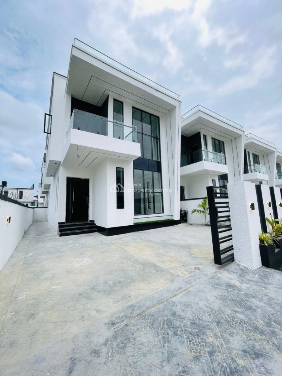 Beautifully Carved Luxury 4 Bed Detached Home with Bq, Ajah, Lagos, Detached Duplex for Sale