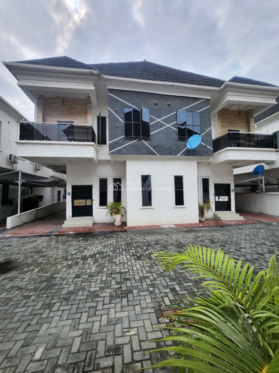 Spaciously Built 4bedroom Semi Detached Duplex with Bq, Orchid Road, Lekki, Lagos, Semi-detached Duplex for Rent