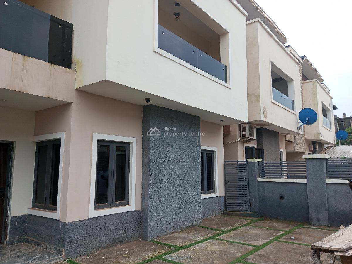 New 3 Bedroom Duplex with Bq Available for You, Near Apo Mechanic, Wumba, Abuja, Terraced Duplex for Rent