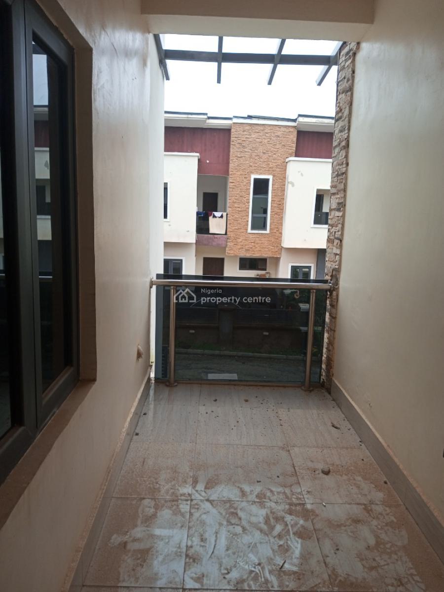 New 3 Bedroom Duplex with Bq Available for You, Near Apo Mechanic, Wumba, Abuja, Terraced Duplex for Rent