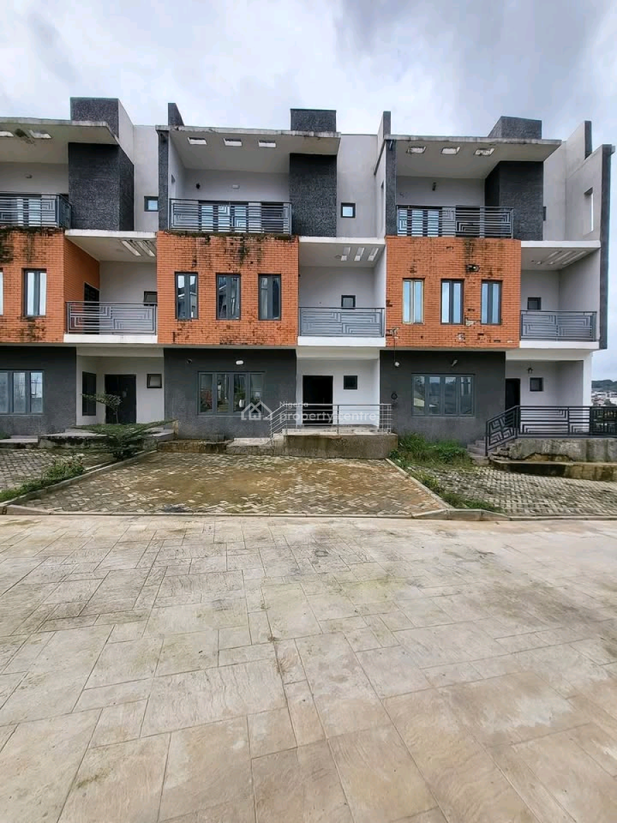 Newly Constructed 4bedrooms Terrace Duplex with a Room Boys Quarters a, Guzape District, Abuja, House for Sale
