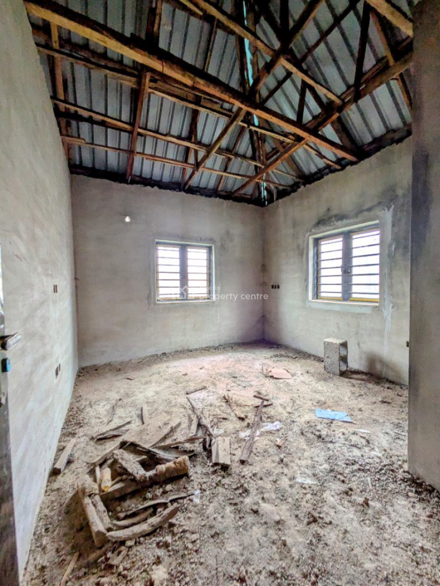 Semi-finished 3bedroom Semi Detached Bungalow, By Sunnyvale Junction, Dakwo, Abuja, Semi-detached Bungalow for Sale