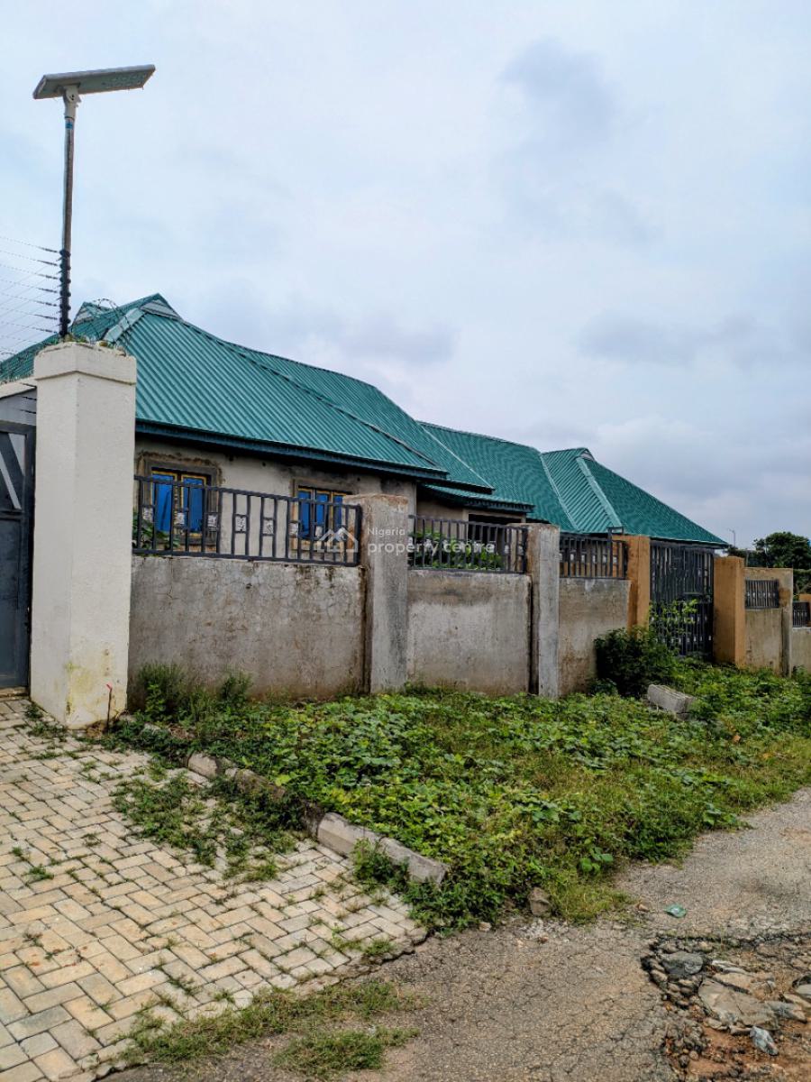 Semi-finished 3bedroom Semi Detached Bungalow, By Sunnyvale Junction, Dakwo, Abuja, Semi-detached Bungalow for Sale