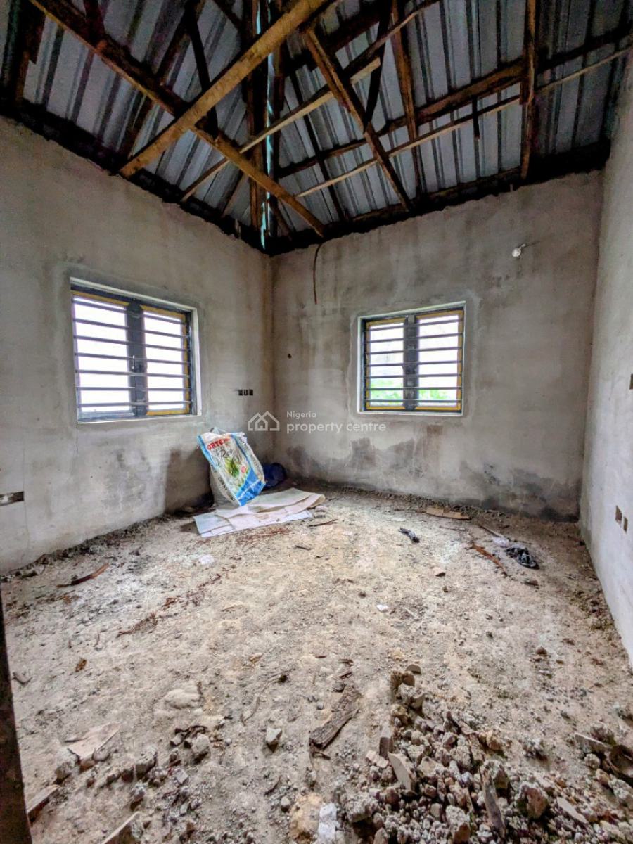 Semi-finished 3bedroom Semi Detached Bungalow, By Sunnyvale Junction, Dakwo, Abuja, Semi-detached Bungalow for Sale