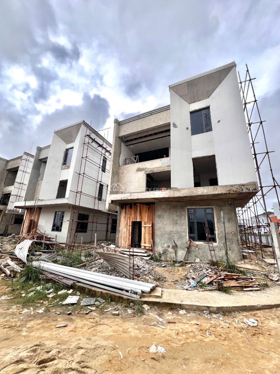 Brand New 5-bedroom Detached Mansion with Own Swimming Pool in Lekki 1, Periwinkle Estate, Lekki Phase 1, Lekki, Lagos, Detached Duplex for Sale