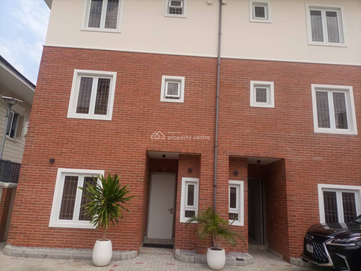 Brand New Exquisitely Finished 4 Bedroom Semi Detached House, Phase 2, Osborne, Ikoyi, Lagos, Semi-detached Duplex for Rent