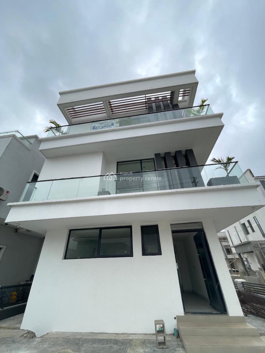 Massive 5 Bedroom Fully Detached Duplex with Bq, Osapa London, Osapa, Lekki, Lagos, Detached Duplex for Sale