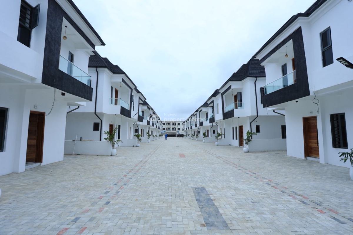 Lovely 4 Bedroom with Bq and Pool, Harris Drive By Vgc, Lekki, Lagos, Semi-detached Duplex for Sale