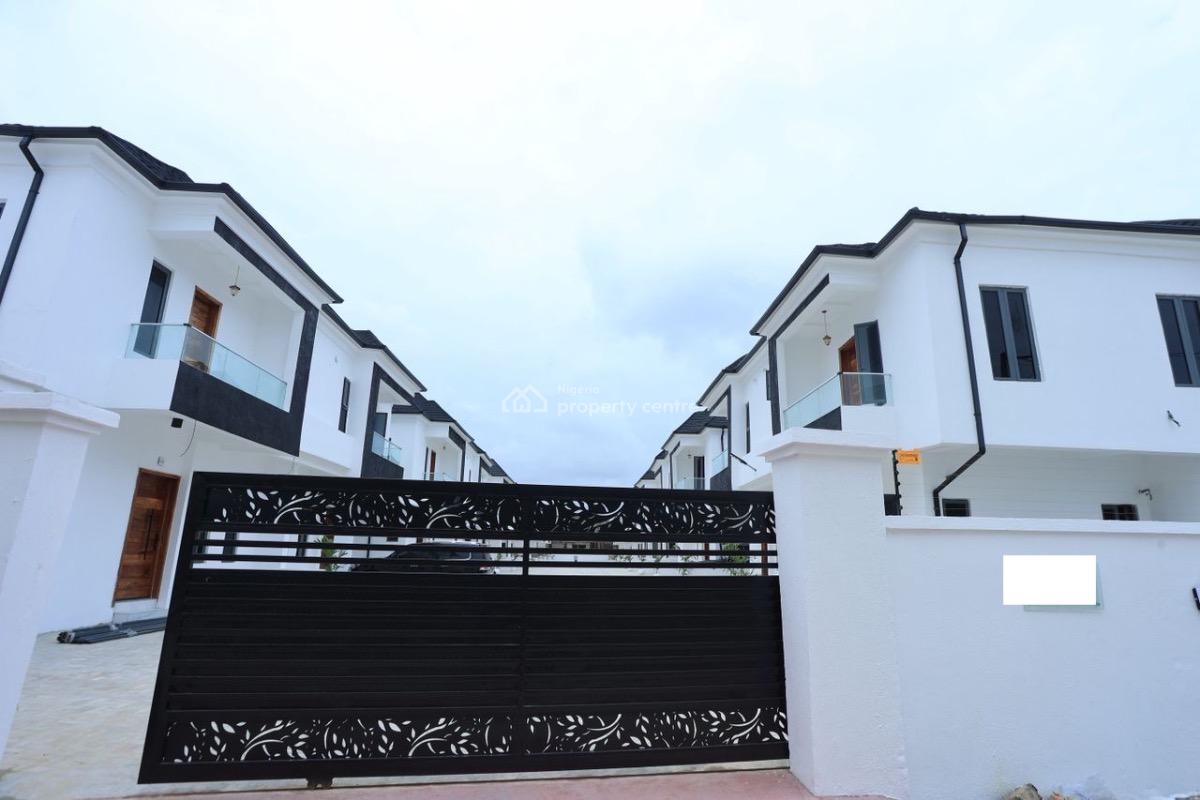 Lovely 4 Bedroom with Bq and Pool, Harris Drive By Vgc, Lekki, Lagos, Semi-detached Duplex for Sale
