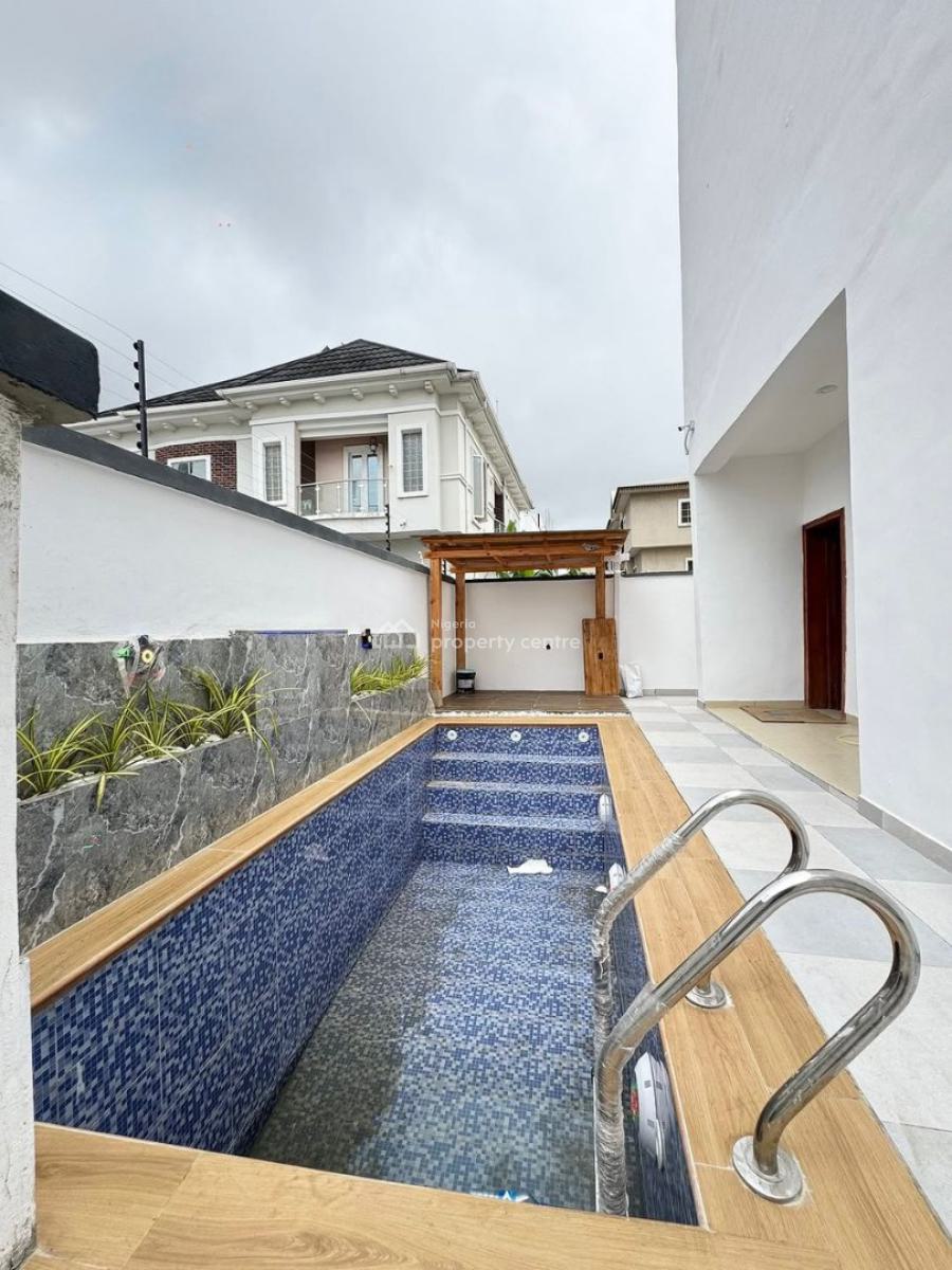 Luxury 5 Bedroom Detached Duplex with Swimming Pool + Cinema, Chevron, Lekki Phase 1, Lekki, Lagos, Detached Duplex for Sale