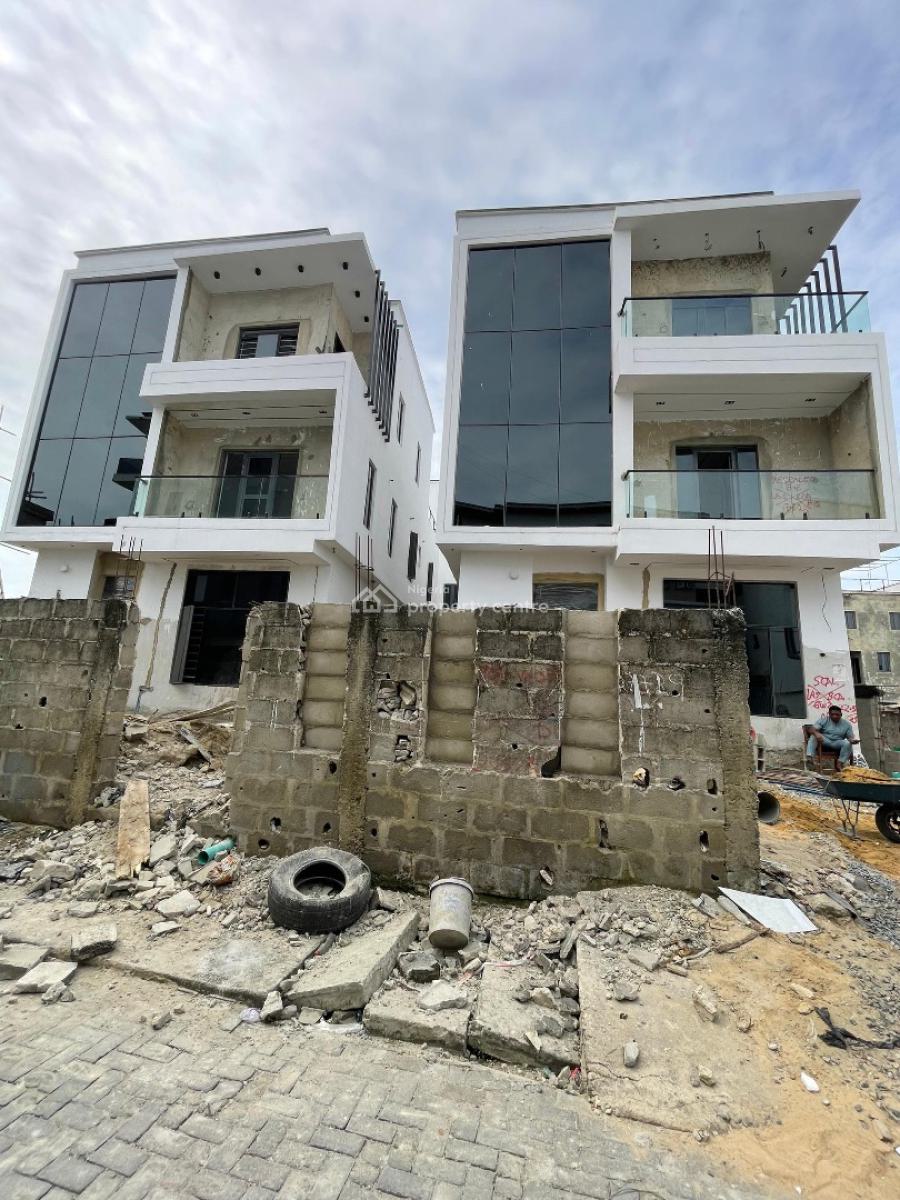 Ravishing 5 Bedroom Fully Detached Duplex with Pool in a Well Secured, Ologolo, Lekki, Lagos, Detached Duplex for Sale