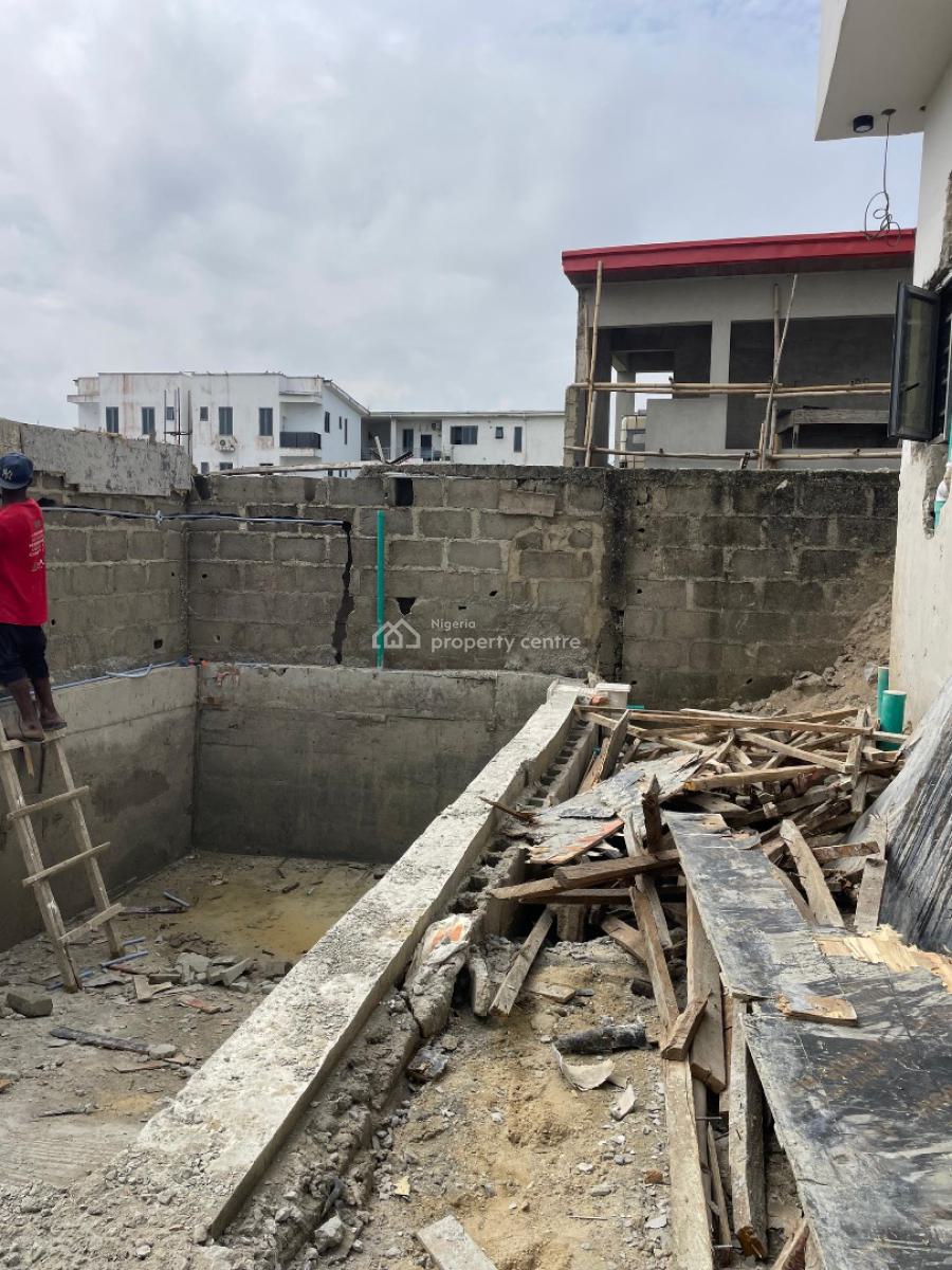 Ravishing 5 Bedroom Fully Detached Duplex with Pool in a Well Secured, Ologolo, Lekki, Lagos, Detached Duplex for Sale