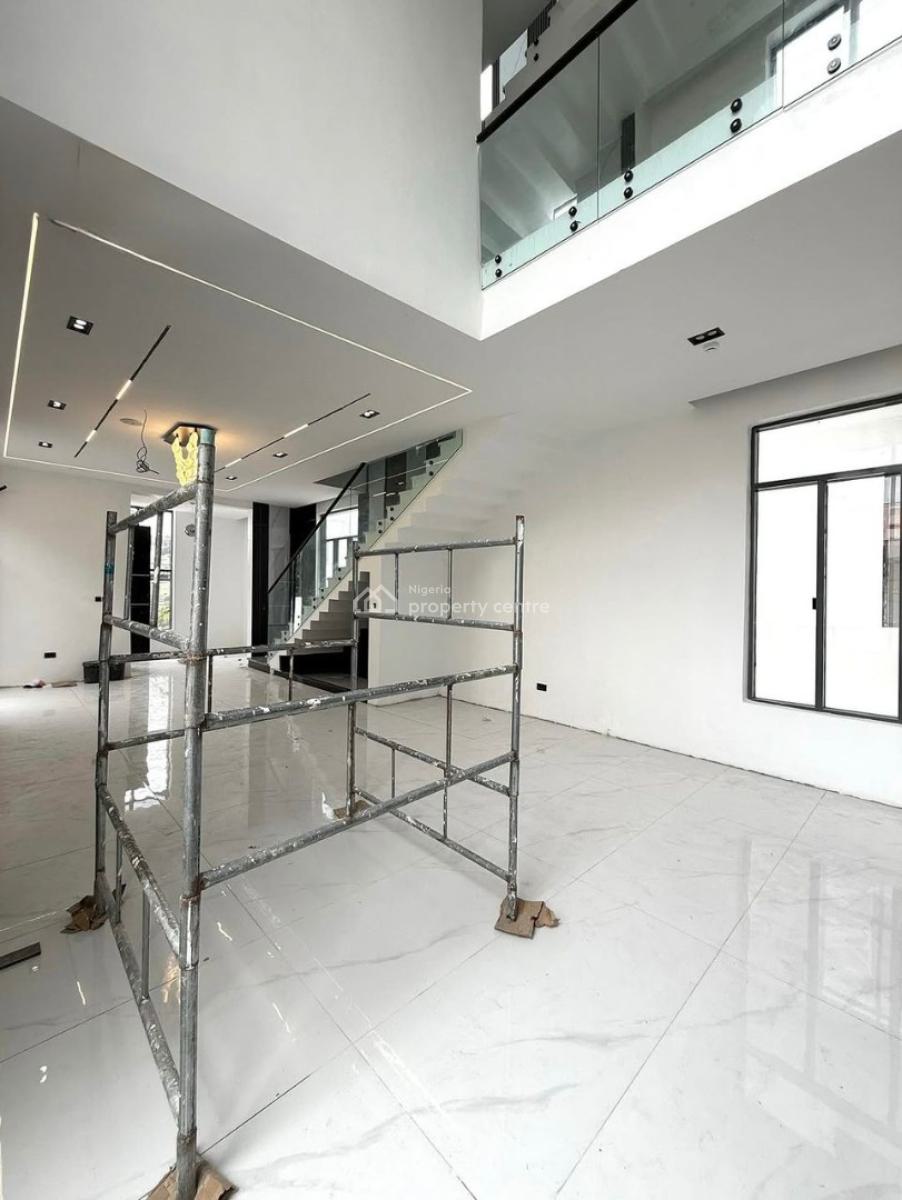 Contemporary 5 Bedroom Fully Detached Duplex with Swimming Pool, Chevron, Lekki, Lagos, Detached Duplex for Sale