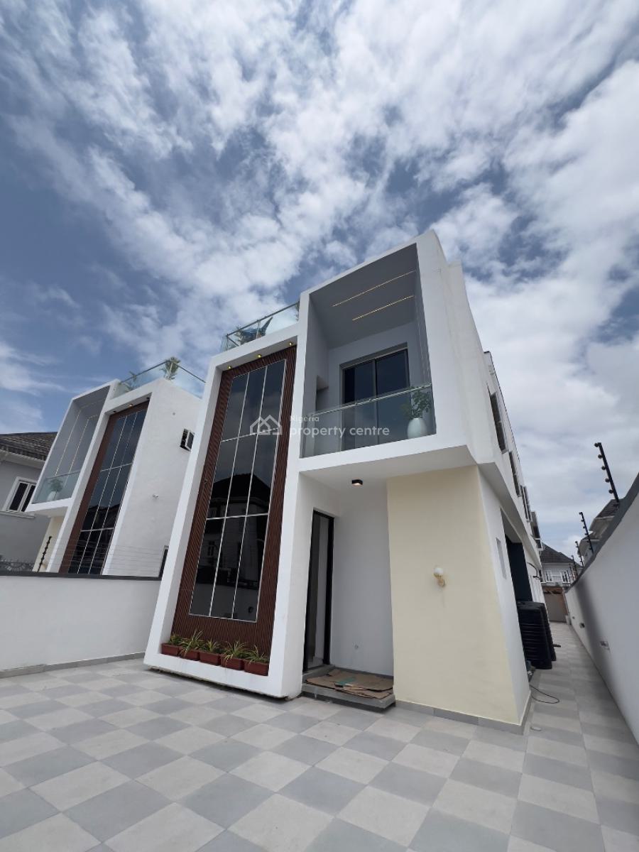 Brand New 5bedroom Detached Duplex with 2bq, Chevron, Lekki, Lagos, House for Sale