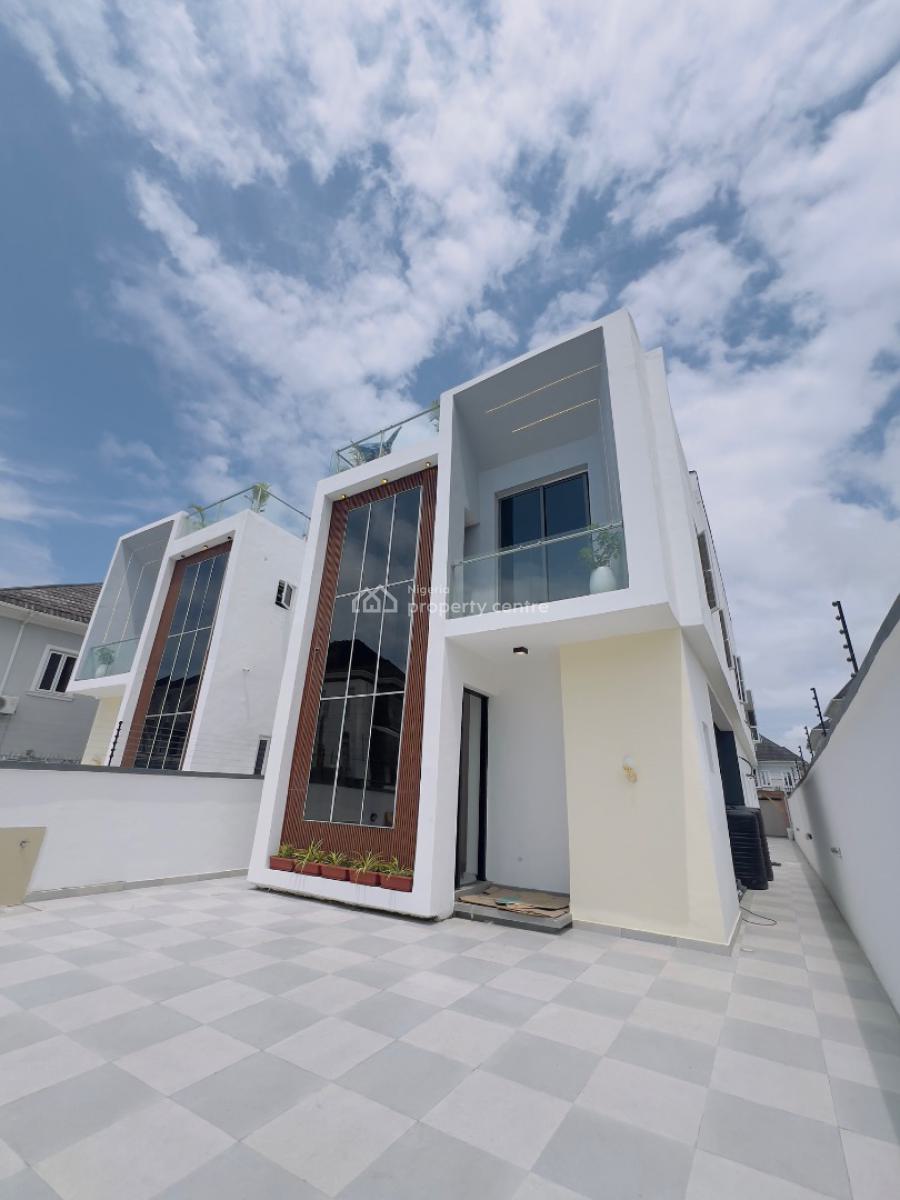Brand New 5bedroom Detached Duplex with 2bq, Chevron, Lekki, Lagos, House for Sale