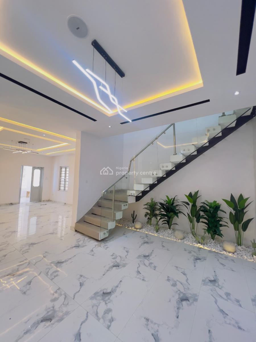 Brand New 5bedroom Detached Duplex with 2bq, Chevron, Lekki, Lagos, House for Sale
