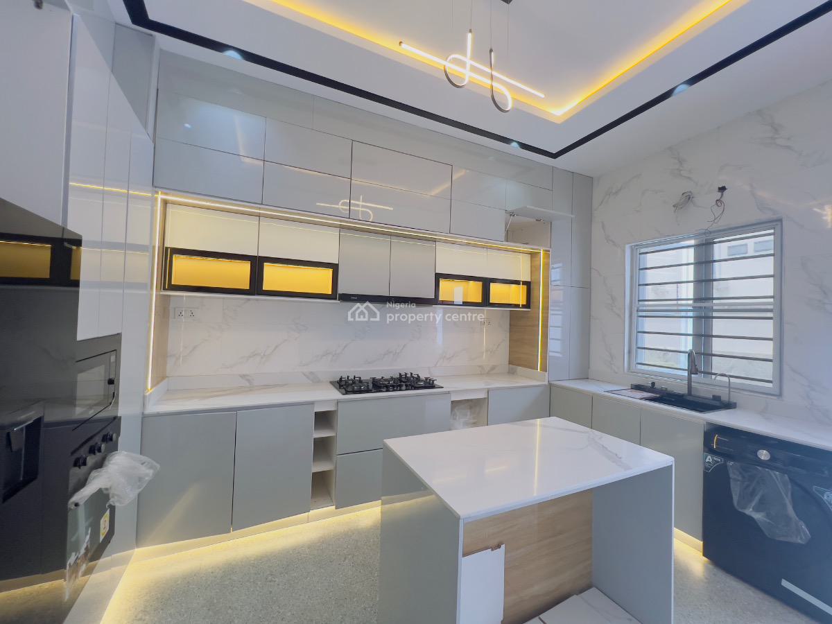 Brand New 5bedroom Detached Duplex with 2bq, Chevron, Lekki, Lagos, House for Sale