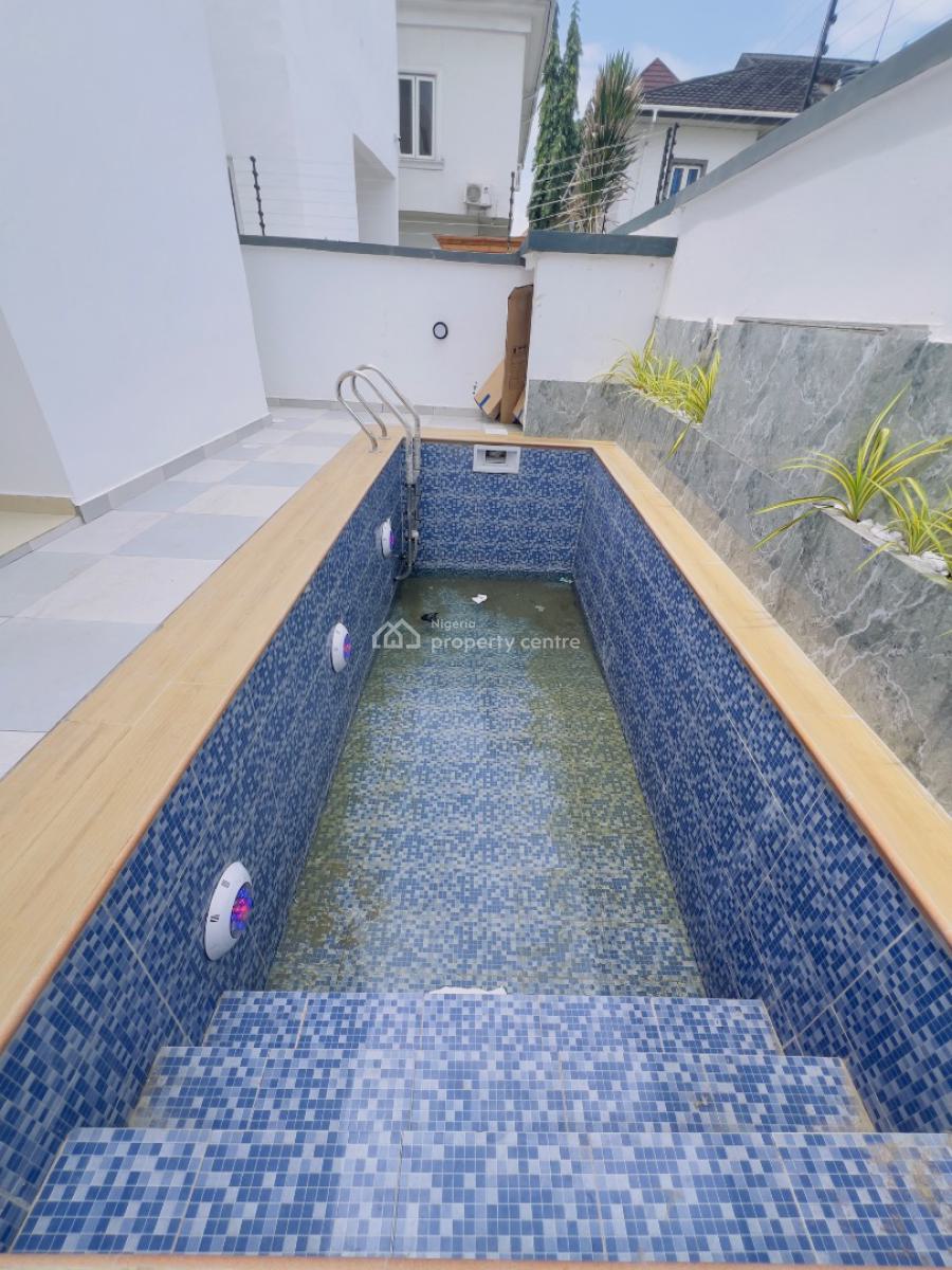 Brand New 5bedroom Detached Duplex with 2bq, Chevron, Lekki, Lagos, House for Sale