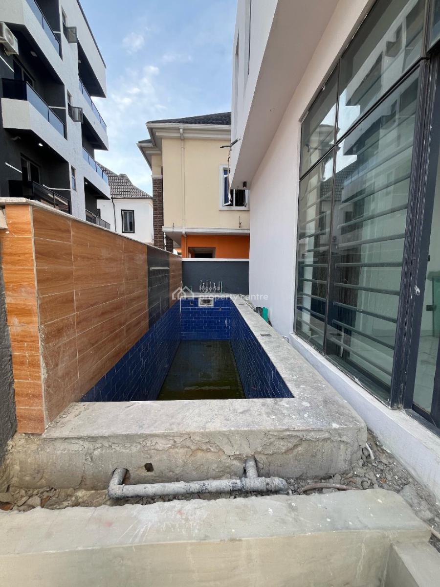 Tastefully Built  Five  Bedroom Detached with Bq, Pool, Gym & Cinema, Ologolo, Lekki, Lagos, Detached Duplex for Sale