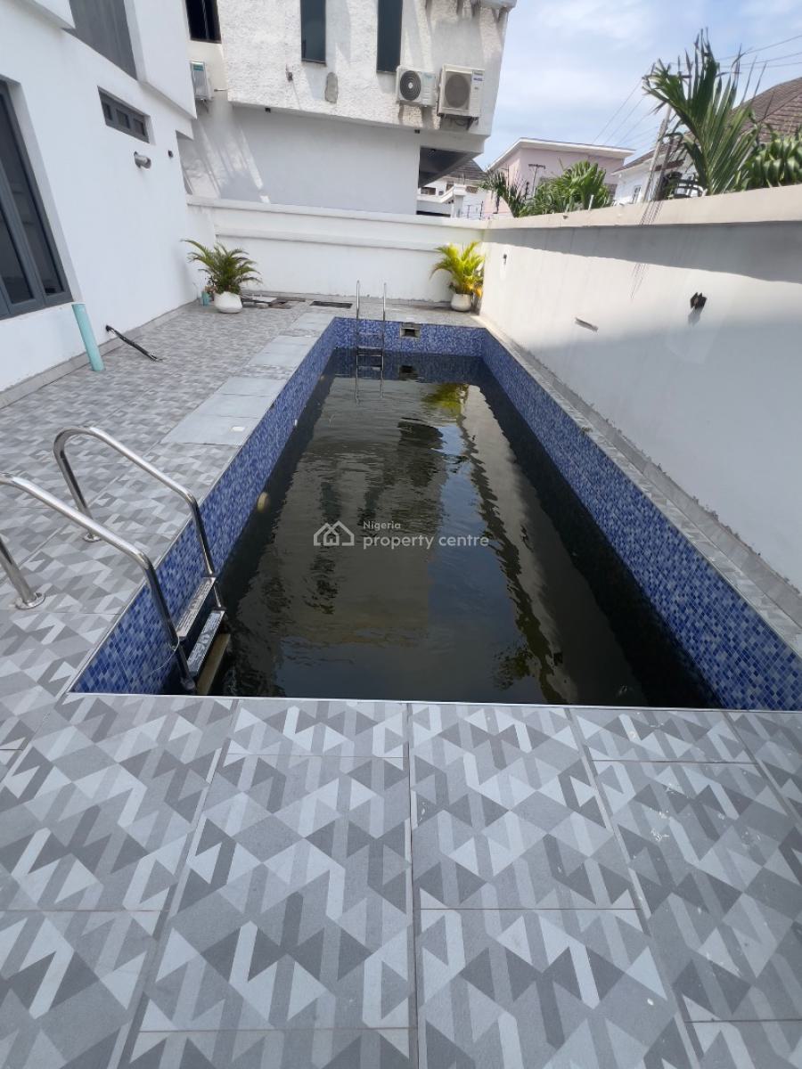 Brand New 4bedroom Detached Duplex with Bq &swimming Pool, Chevron, Lekki, Lagos, Detached Duplex for Sale