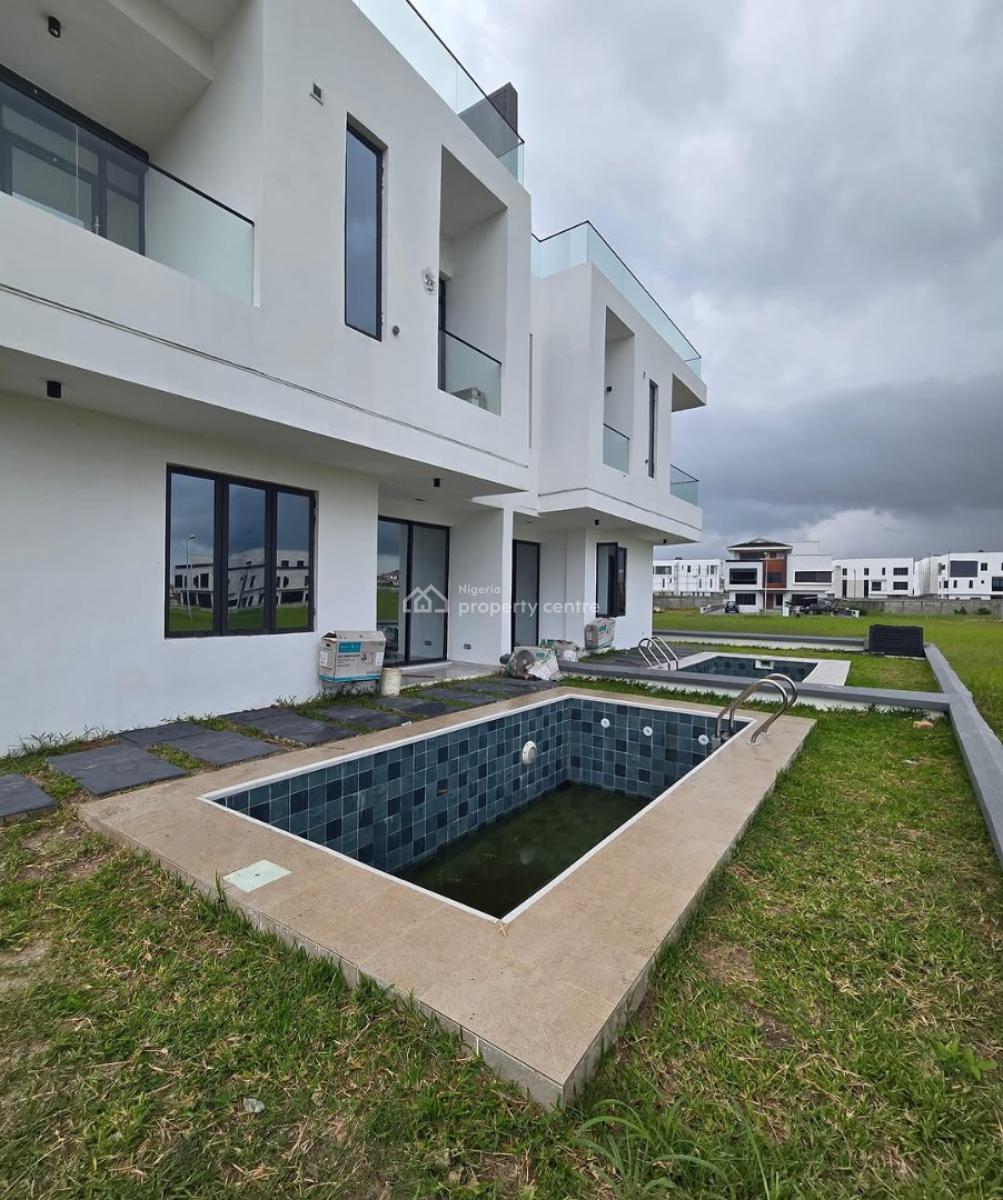 Spacious 5bedroom Semi Detached House with Pool and Rooftop, Ikate, Lekki, Lagos, Semi-detached Duplex for Sale