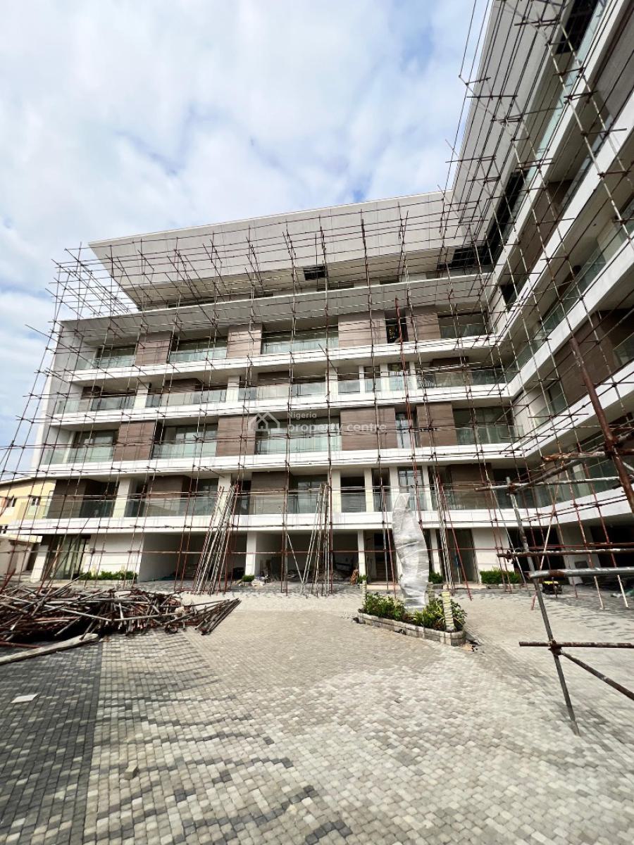Well Built 2 Bedroom Apartment with Elevator, Pool, Gym, and Bq, Lekki Phase 1, Lekki, Lagos, Flat / Apartment for Sale