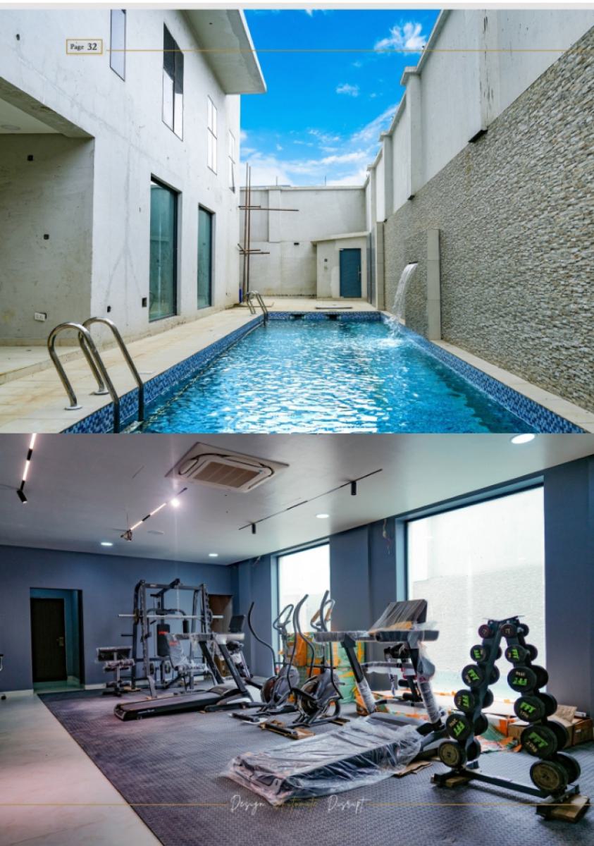 3 Bedroom Penthouse with Bq and Maid House &swimming Pool, Wuye, Abuja, Detached Duplex for Sale