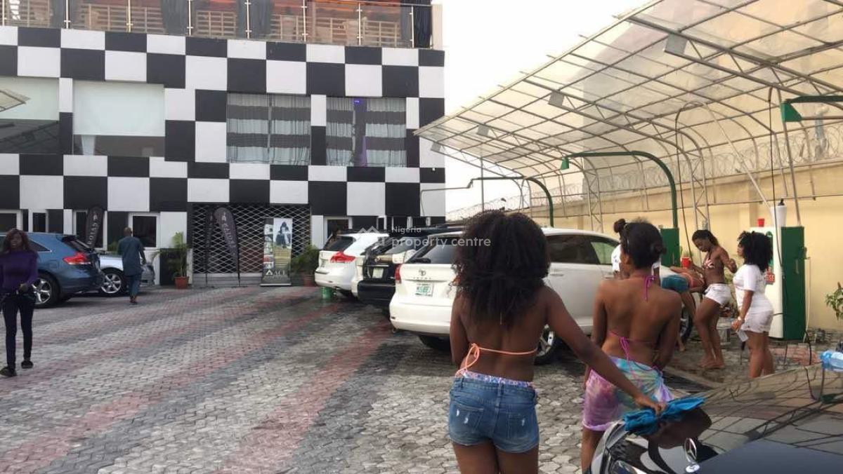 Car Wash Space and Kitchen for Shawarma Space Also, By Skidoo Bus Stop, Addo Road, Ajah, Lagos, Restaurant / Bar for Rent