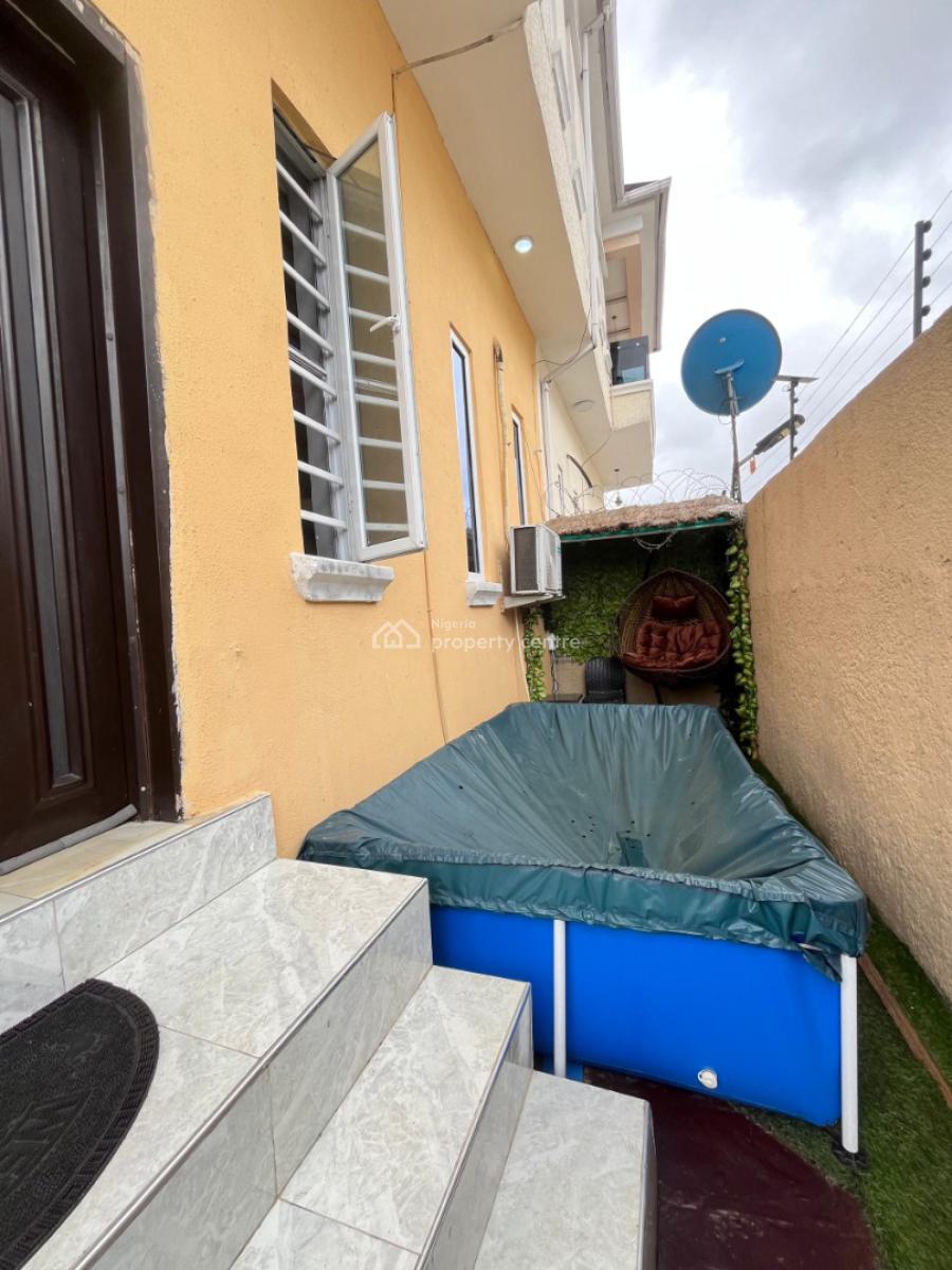 4 Bedroom Semi Detached Duplex with Bq and Furniture, Ajiwe, Ajah, Lagos, Semi-detached Duplex for Sale