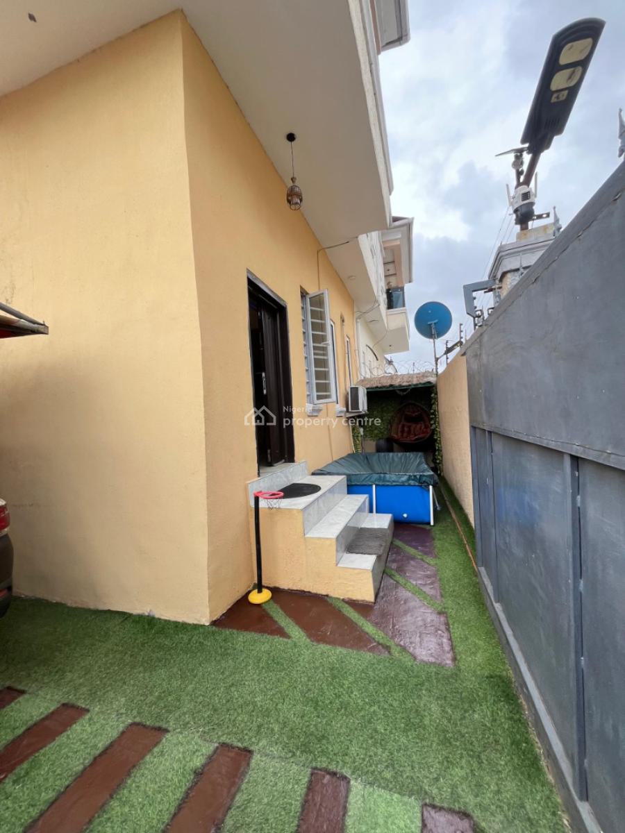 4 Bedroom Semi Detached Duplex with Bq and Furniture, Ajiwe, Ajah, Lagos, Semi-detached Duplex for Sale