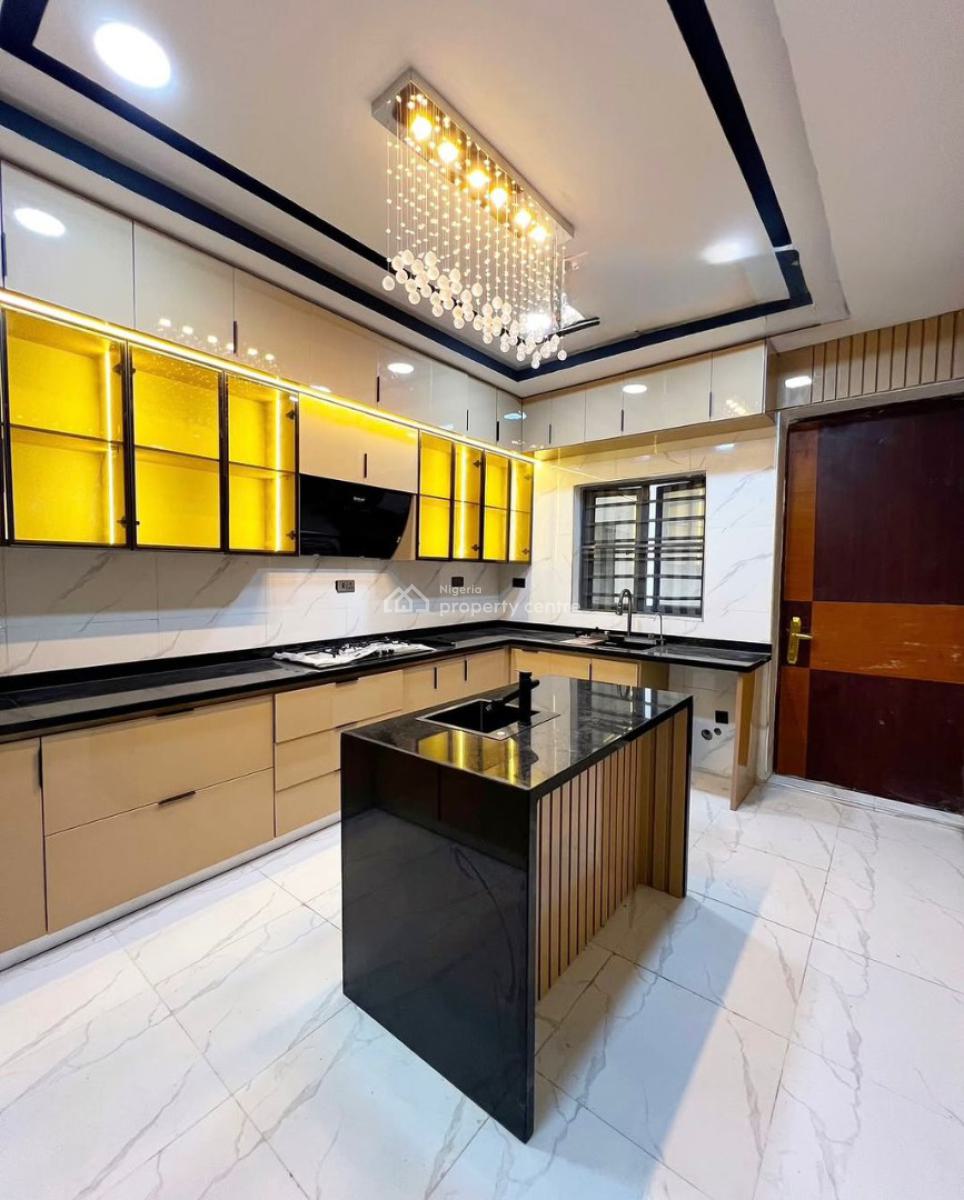 Contemporary Fully Automated 6 Bedroom Fully Detached Duplex with a Bq, Chevron, Lekki, Lagos, Detached Duplex for Sale
