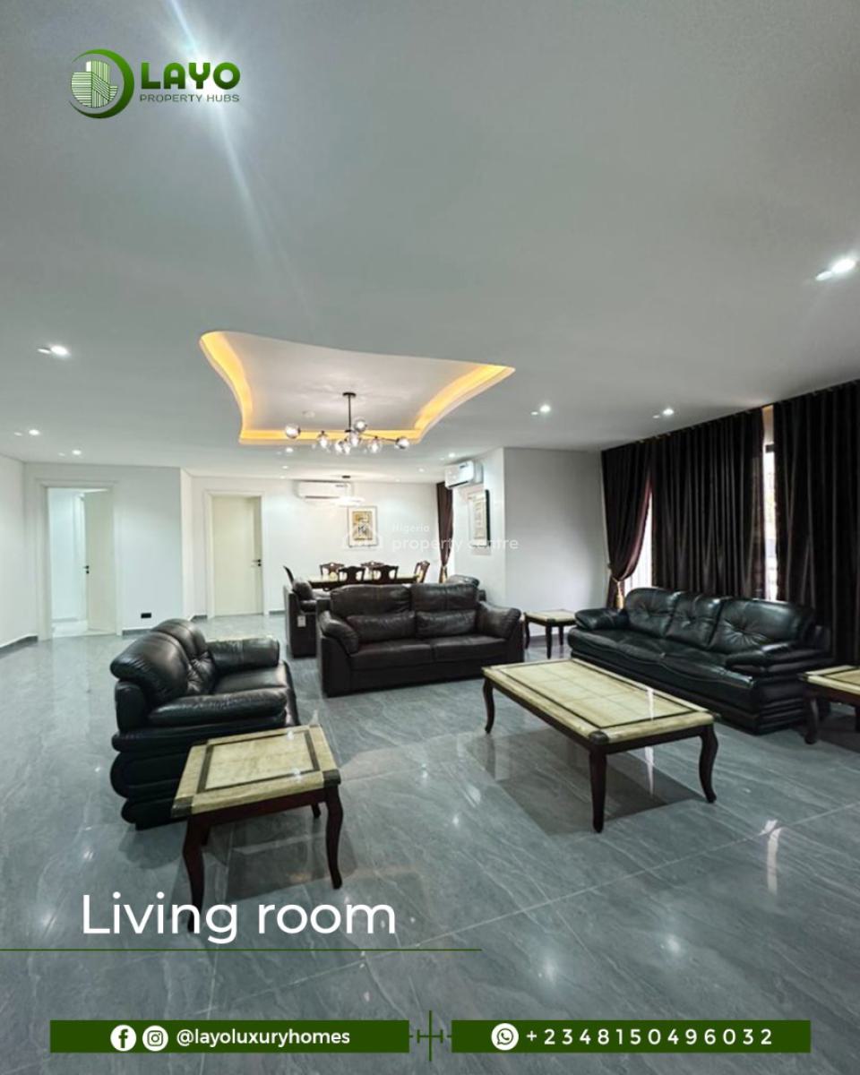2 Bedroom Furnished Apartment with 2 Bq, Thompson Avenue, Old Ikoyi, Ikoyi, Lagos, Flat / Apartment for Rent