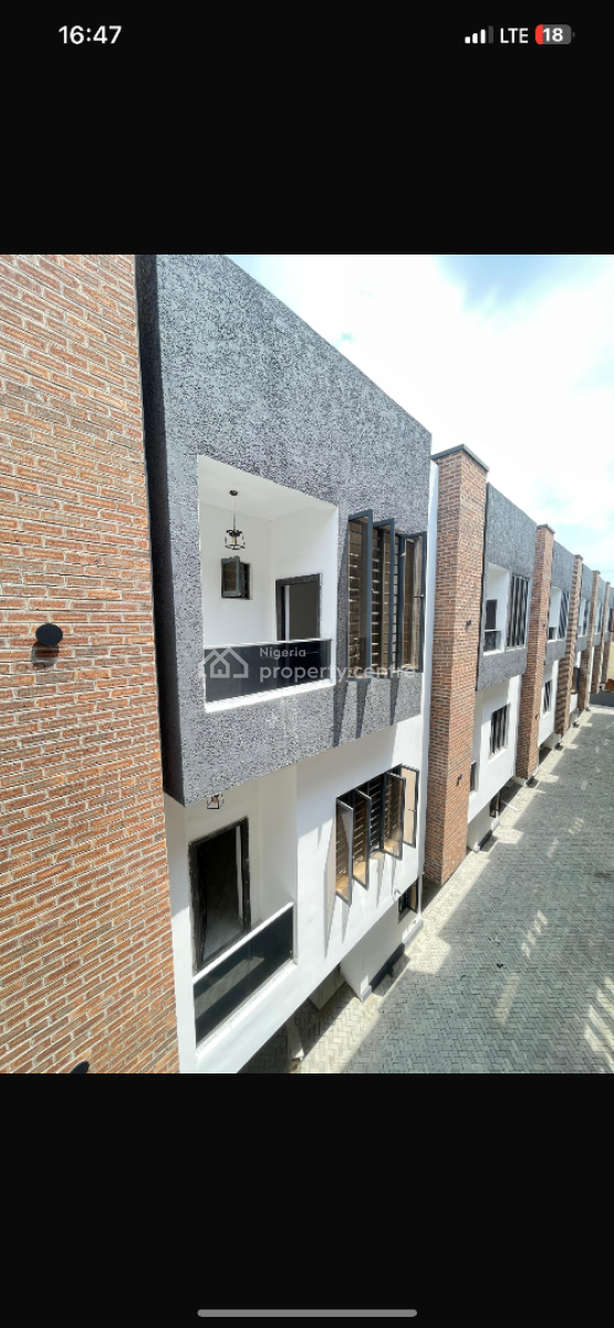 Brand New 4 Bedroom Terrace Duplex, Ologolo, Lekki, Lagos, Terraced Duplex for Sale