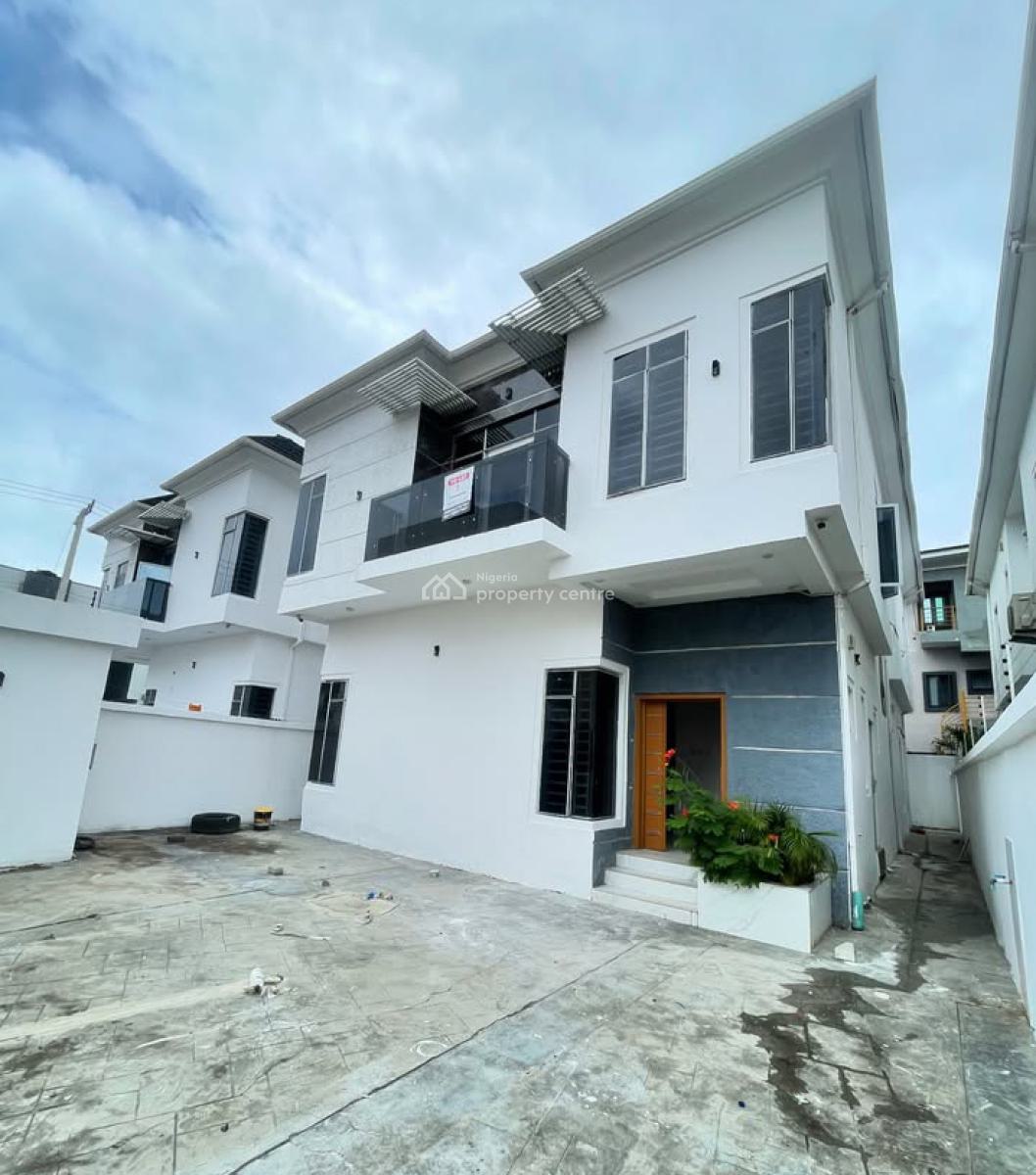 Brand New 4 Bedroom Fully Detached Duplex with Bq, Ikate, Lekki, Lagos, Detached Duplex for Rent