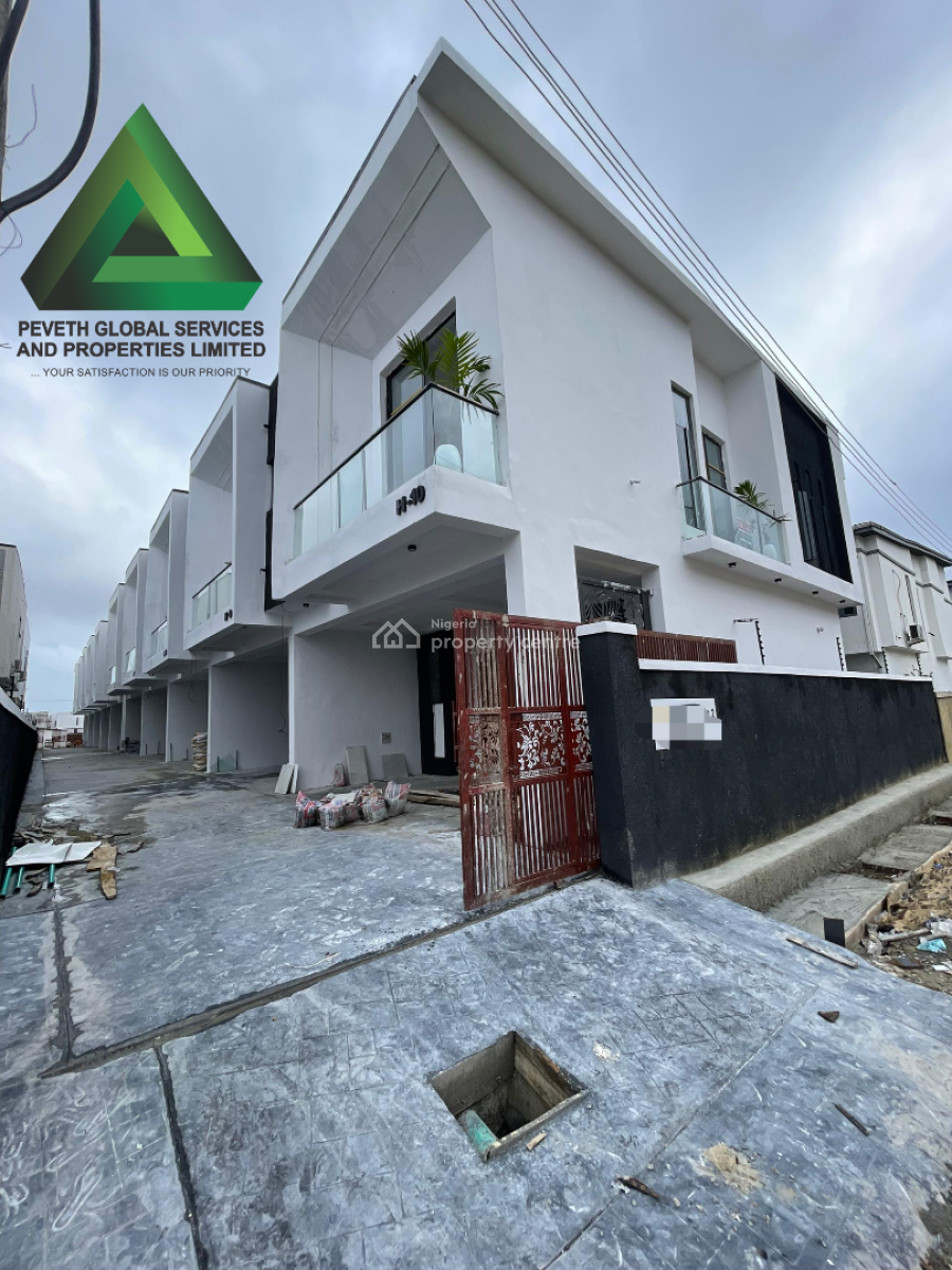 Luxury 3 Bedroom Terrace Duplex with Bq, Ikota, Lekki, Lagos, Terraced Duplex for Sale