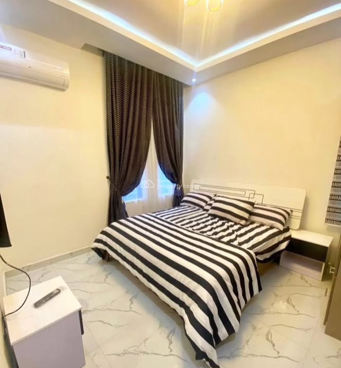 Luxurious Fully Furnished 1 Bedroom Apartment with Pool, Gym, Laundry, Ologolo, Lekki, Lagos, Mini Flat (room and Parlour) for Rent